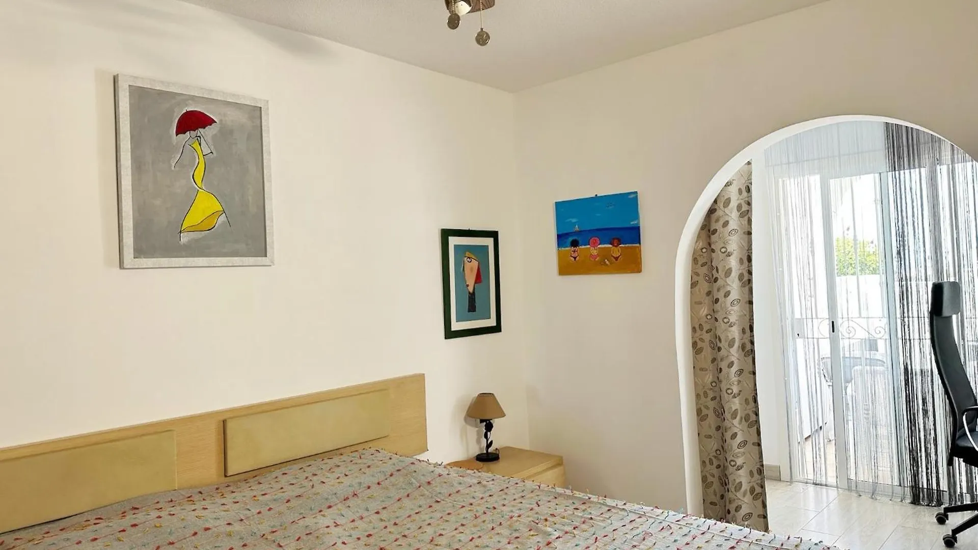 Relaxing Ocean View, Spacious Art Apartment With Large Terrace, Near Best Costa Adeje Beaches 0*, Costa Adeje (Tenerife)