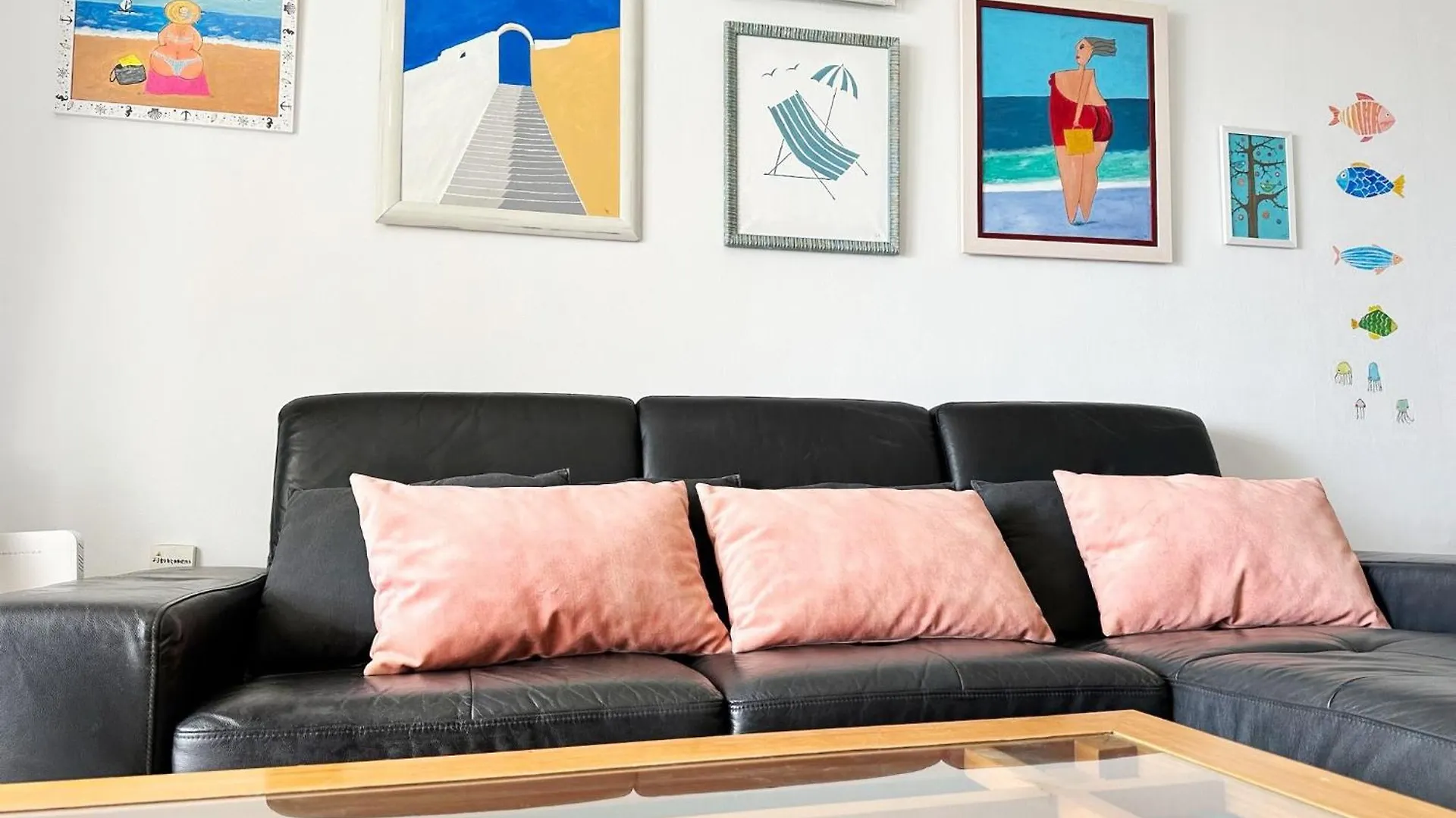 Relaxing Ocean View, Spacious Art Apartment With Large Terrace, Near Best Costa Adeje Beaches 0*, Costa Adeje (Tenerife) Ισπανία